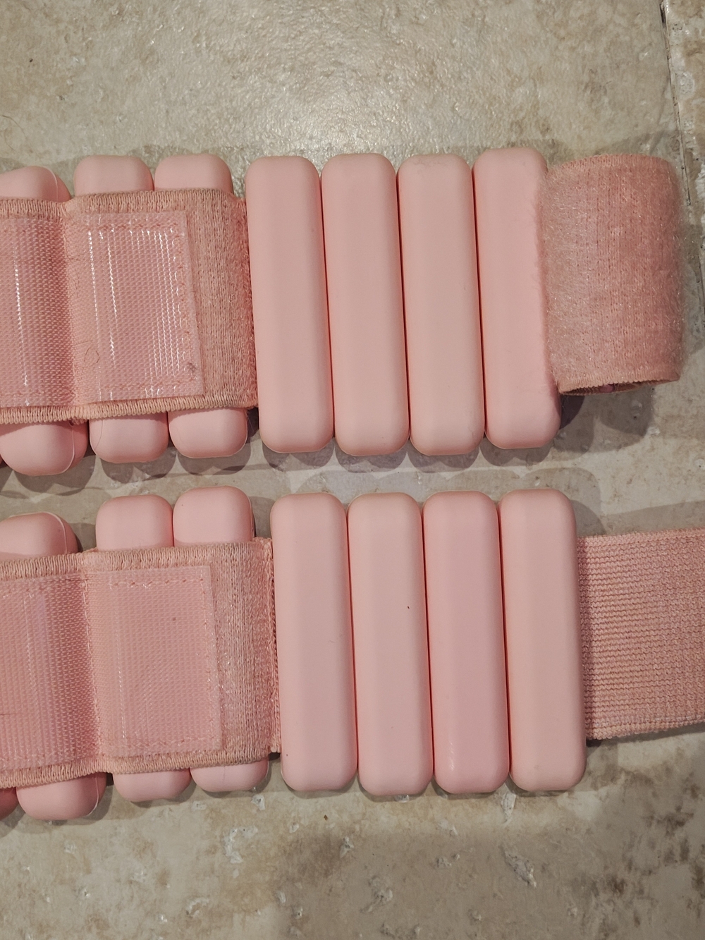 Pink Bala Bangles - Adjustable Wrist & Ankle Weights- 2lb Each - Picture 3 of 6
